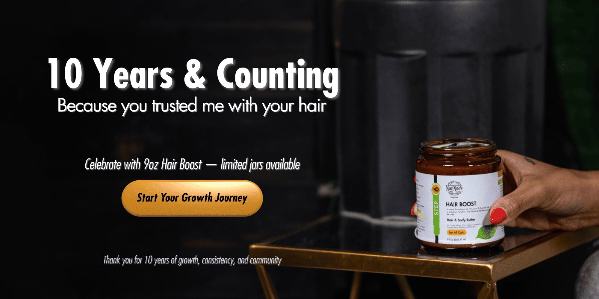 Organic hair and scalp salve for hair growth and dry scalp