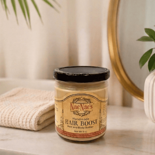 [Step 6] Hair & Scalp Salve: HAIR BOOST 9oz Legacy Jar (Limited Edition) - Nae Nae's