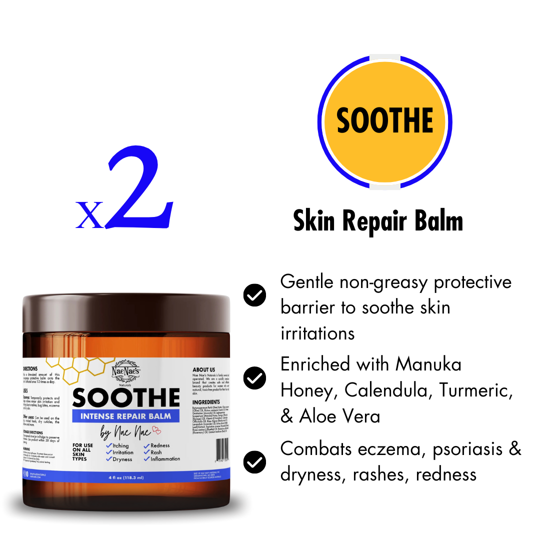 Soothe Intense Skin Repair Balm - 2 Month Supply - Nae Nae's