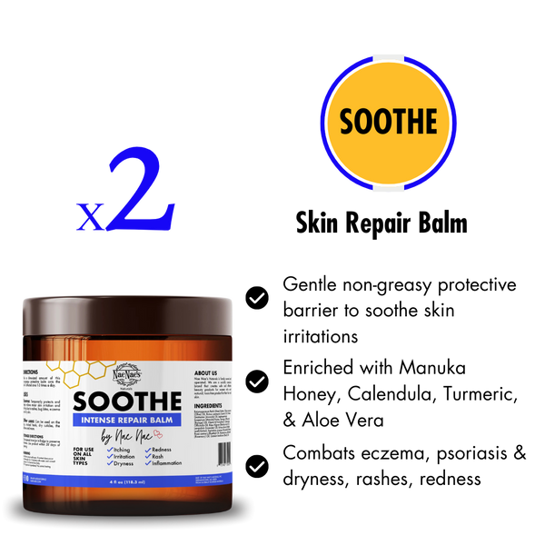 Soothe Intense Skin Repair Balm - 2 Month Supply - Nae Nae's Soothe Intense Skin Repair Balm - 2 Month Supply - Nae Nae's